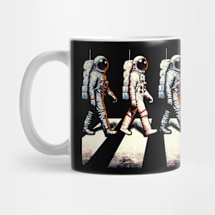 Retro Astronaut Outer Space Funny Space Mug